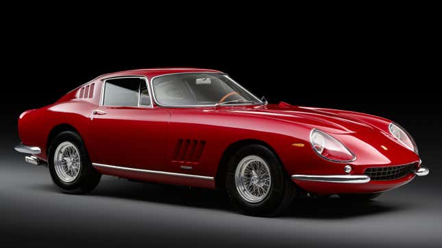 スティーブ・マックイーンの 1967 フェラーリ 275 GTB/4 by スカリエッティ